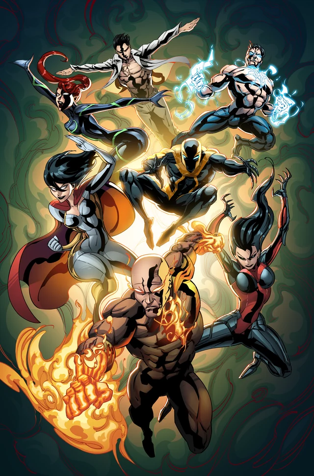 Style Assassins gathered in an ensemble illustration.